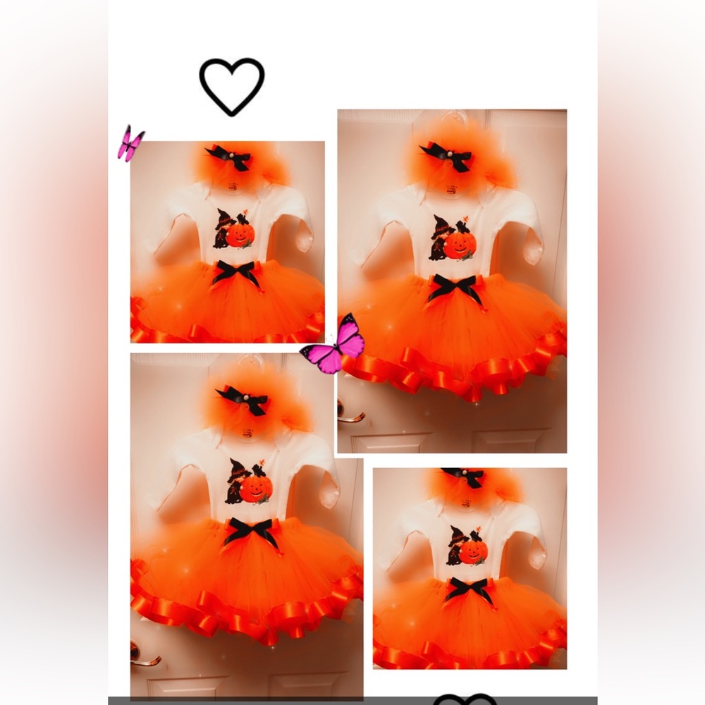 This tutu set  very good quality 10 yards in skirt very lightweight.